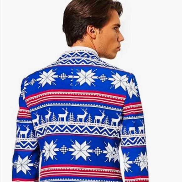 - OppoSuits The Rudolph suit jacket size L/44 brand new - Picture 2 of 7
